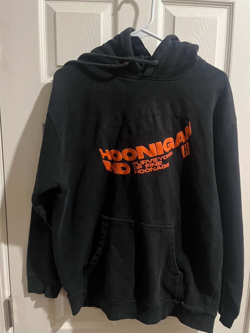 Hoonigan Purveyors of Fine Hoonage Censor Graphic Pullover Hoodie